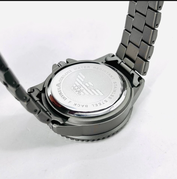 Primeira linha - Sea Explorer TP - Cinza - Pulseira de aço - À PROVA D’ÁGUA